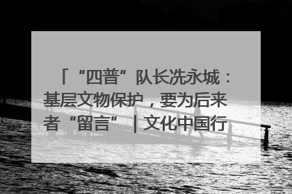 “四普”队长冼永城：基层文物保护，要为后来者“留言”｜文化中国行·我在广东找文物