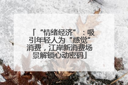 “情绪经济”：吸引年轻人为“感觉”消费，江岸新消费场景解锁心动密码