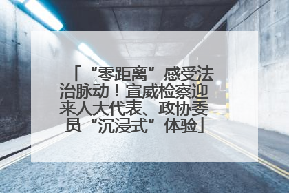 “零距离”感受法治脉动！宣威检察迎来人大代表、政协委员“沉浸式”体验