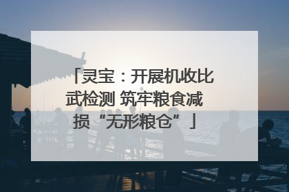 灵宝：开展机收比武检测 筑牢粮食减损“无形粮仓”