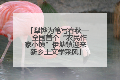 犁铧为笔写春秋——全国首个“农民作家小镇”伊塘镇迎来新乡土文学采风