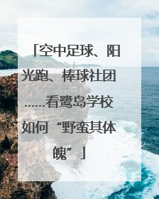 空中足球、阳光跑、棒球社团……看鹭岛学校如何“野蛮其体魄”