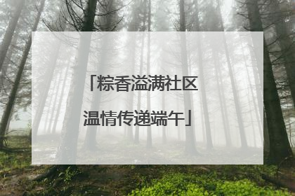 粽香溢满社区 温情传递端午