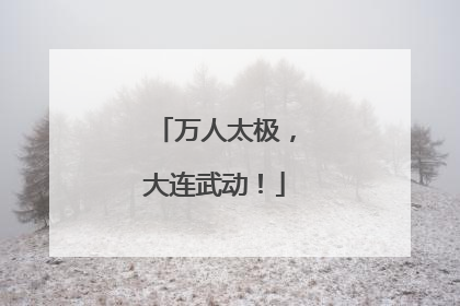 万人太极，大连武动！