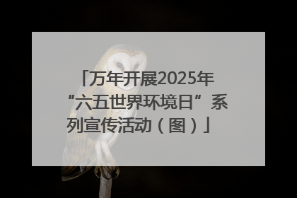 万年开展2025年“六五世界环境日”系列宣传活动（图）