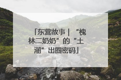 东营故事｜“槐林二奶奶”的“土潮”出圈密码