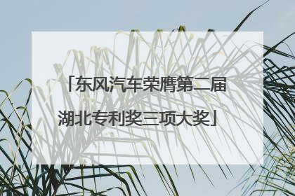 东风汽车荣膺第二届湖北专利奖三项大奖