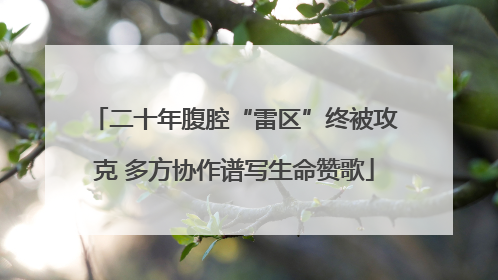 二十年腹腔“雷区”终被攻克 多方协作谱写生命赞歌