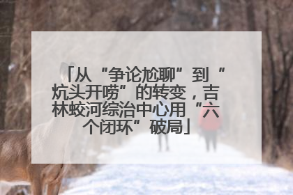 从“争论尬聊”到“炕头开唠”的转变，吉林蛟河综治中心用“六个闭环”破局