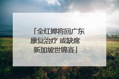 全红婵将回广东康复治疗 或缺席新加坡世锦赛