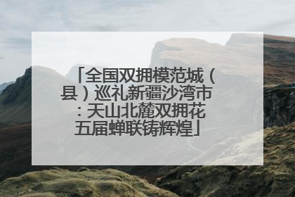 全国双拥模范城（县）巡礼新疆沙湾市：天山北麓双拥花 五届蝉联铸辉煌