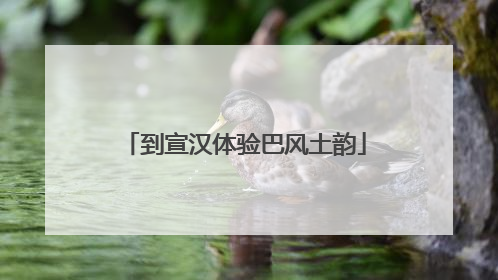 到宣汉体验巴风土韵