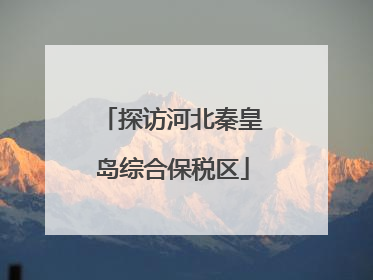 探访河北秦皇岛综合保税区