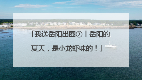 我送岳阳出圈⑦丨岳阳的夏天，是小龙虾味的！