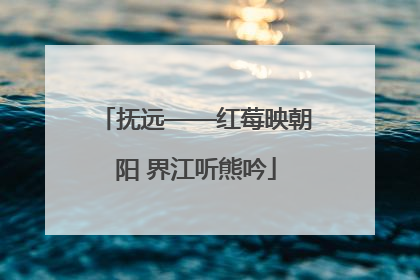 抚远——红莓映朝阳 界江听熊吟