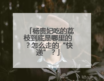 杨贵妃吃的荔枝到底是哪里的？怎么走的“快递”？