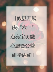 攸县开展庆“六一”点亮宝贝微心愿暨公益研学活动