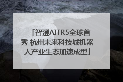 智澄AITR5全球首秀 杭州未来科技城机器人产业生态加速成型