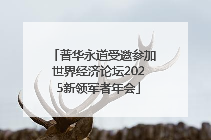 普华永道受邀参加世界经济论坛2025新领军者年会