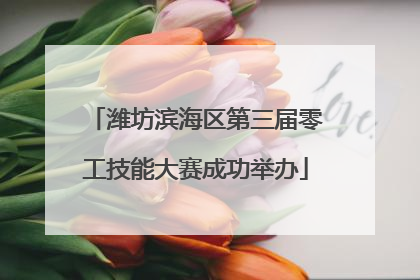 潍坊滨海区第三届零工技能大赛成功举办