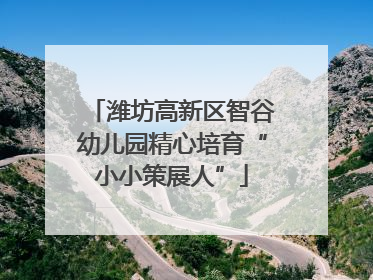 潍坊高新区智谷幼儿园精心培育“小小策展人”