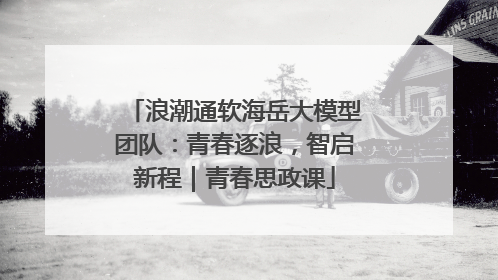 浪潮通软海岳大模型团队：青春逐浪，智启新程｜青春思政课