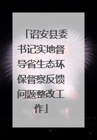 诏安县委书记实地督导省生态环保督察反馈问题整改工作