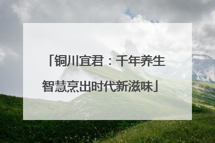 铜川宜君：千年养生智慧烹出时代新滋味