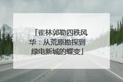 霍林郭勒四秩风华：从荒原勘探到绿电新城的蝶变